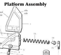 Case insert slide spring