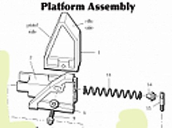Slide & cam kompl for 750/650