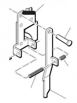 Super 1050 Only-Primer Cam/Arm Assembly